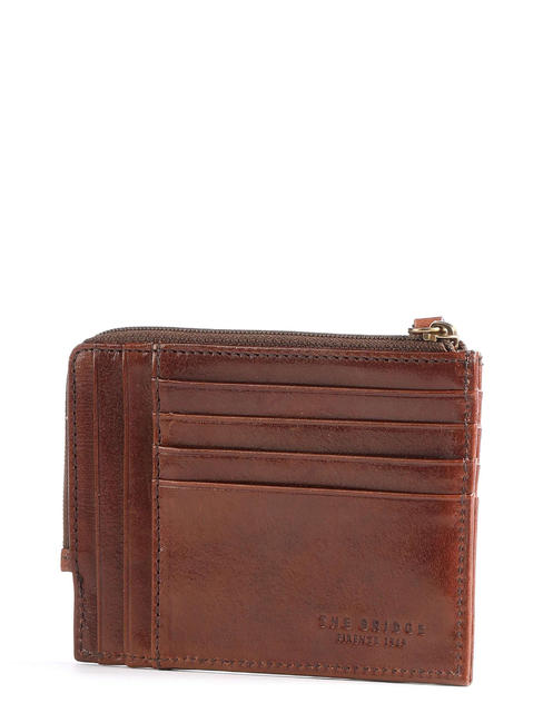 STORY Flache Brieftasche aus Leder BRAUN - Brieftaschen Herren