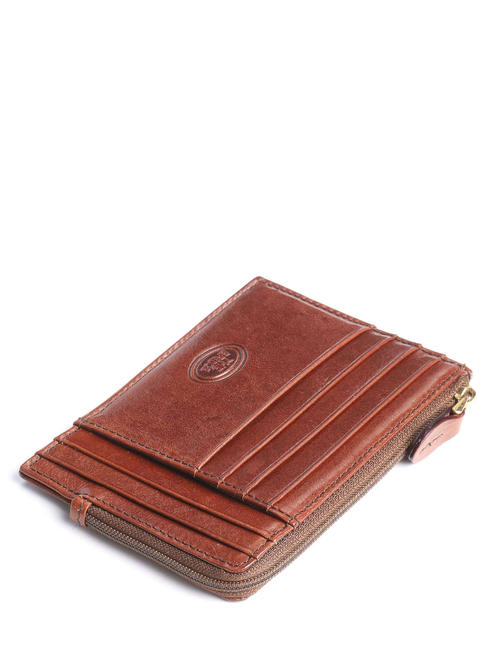 STORY Flache Brieftasche aus Leder BRAUN - Brieftaschen Herren
