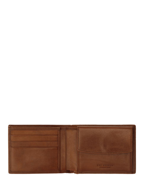 STORY Ledergeldb&ouml;rse BRAUN - Brieftaschen Herren