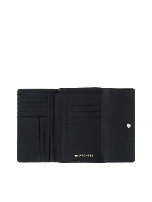 CLASSICA Damen Geldb&ouml;rse op / natur / schwarz - Brieftaschen Damen