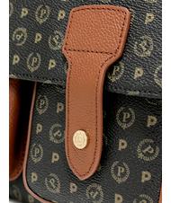 POLLINI HERITAGE CLASSIC Kuriertasche mit Schultergurt Schwarz Braun - Damentaschen - 5