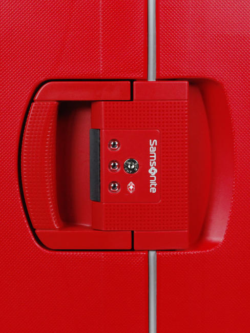 S'CURE S'CURE-Linie, extragro&szlig;e Gr&ouml;&szlig;e purpurrot - Harte Trolleys