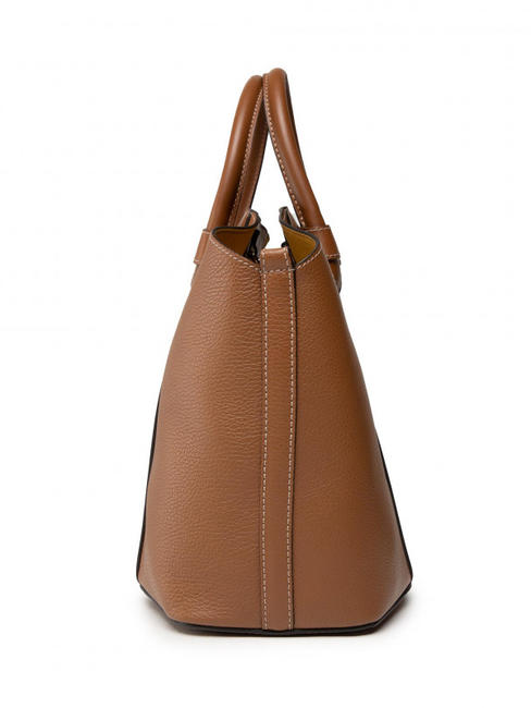 MIASTELLA Handtasche mit Schultergurt Cognac - Damentaschen