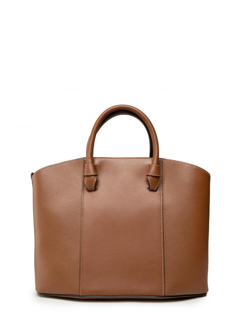 MIASTELLA Handtasche mit Schultergurt Cognac - Damentaschen