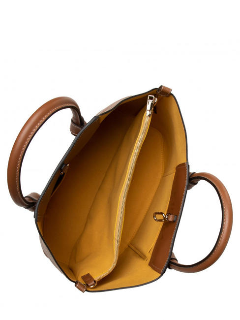 MIASTELLA Handtasche mit Schultergurt Cognac - Damentaschen