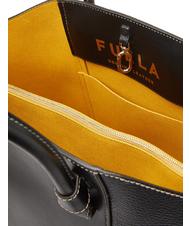FURLA MIASTELLA Handtasche mit Schultergurt Schwarz - Damentaschen - 3