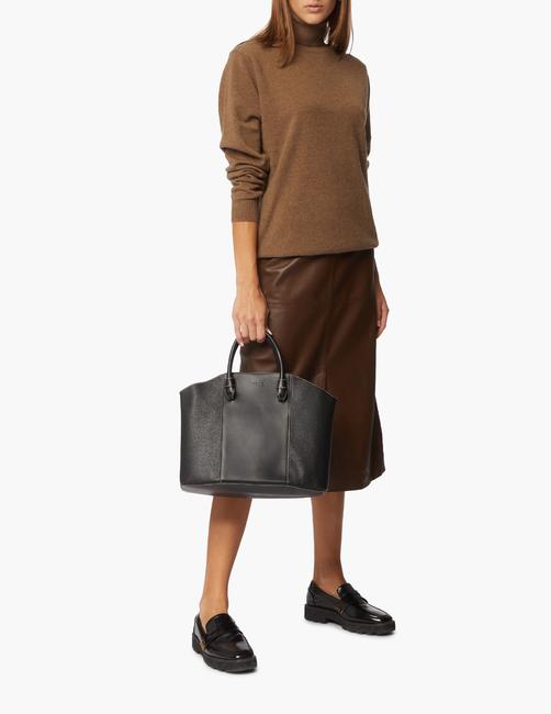 MIASTELLA Handtasche mit Schultergurt Schwarz - Damentaschen