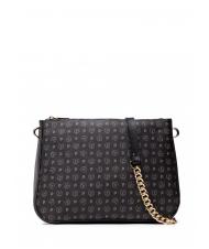 POLLINI HERITAGE Umh&auml;ngetasche mit Kette Schwarz - Damentaschen - 3