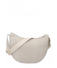 BORBONESE LUNA M Schultertasche Sand - Damentaschen - 2