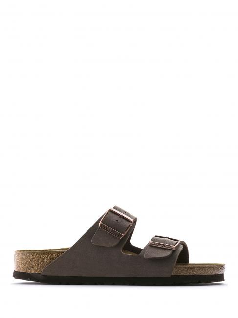 ARIZONA BIRKO-FLOR NUBUK Pantoffel-Sandale Mokka - Schuhe Unisex