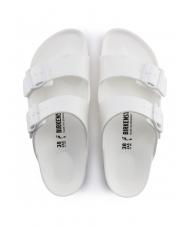 BIRKENSTOCK arizona eva Sandale ciabatta gomma Sandale aus Gummi Wei&szlig; - Damenschuhe - 4