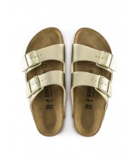 BIRKENSTOCK ARIZONA BIRKO-FLOR Pantoffel-Sandale Gold - Schuhe Unisex - 3