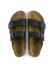 BIRKENSTOCK ARIZONA BIRKO-FLOR Pantoffel-Sandale Schwarz - Schuhe Unisex - 4