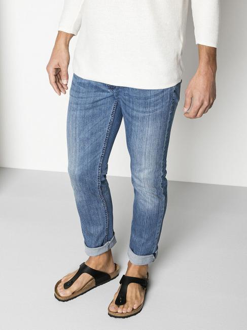 GIZEH BIRKO-FLOR Zehenstegsandale Schwarz - Schuhe Unisex