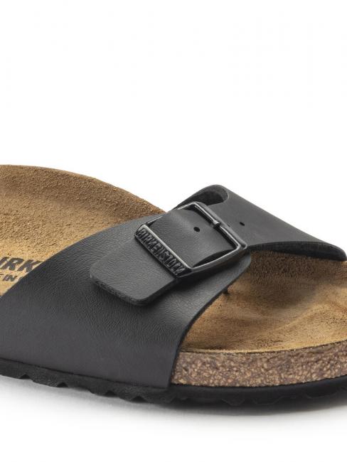 MADRID BIRKO FLOR Pantoffel-Sandale Schwarz - Schuhe Unisex