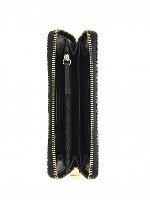 CLASSICA Brieftasche mit Rei&szlig;verschluss OP / NATUR / SCHWARZ - Brieftaschen Damen