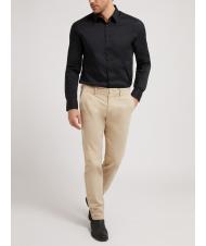 GUESS sunset Shirt manica lunga Langarm-Shirt jetbla - Herrenhemden - 3