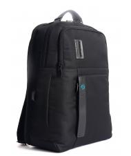 PIQUADRO Zaino P16, PC-Halter 15,6 " CHEVRON / SCHWARZ - PC-Rucks&auml;cke - 2