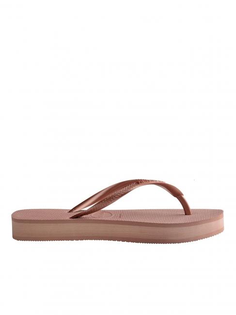 SLIM FLATFORM SLIM FLATFORM Damen-Flip-Flops KROKUS / ROSE - Damenschuhe