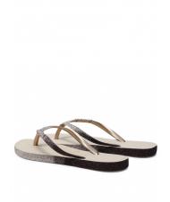 HAVAIANAS SLIM SPARKLE II Flip Flops SAND / GRAU - Damenschuhe - 4
