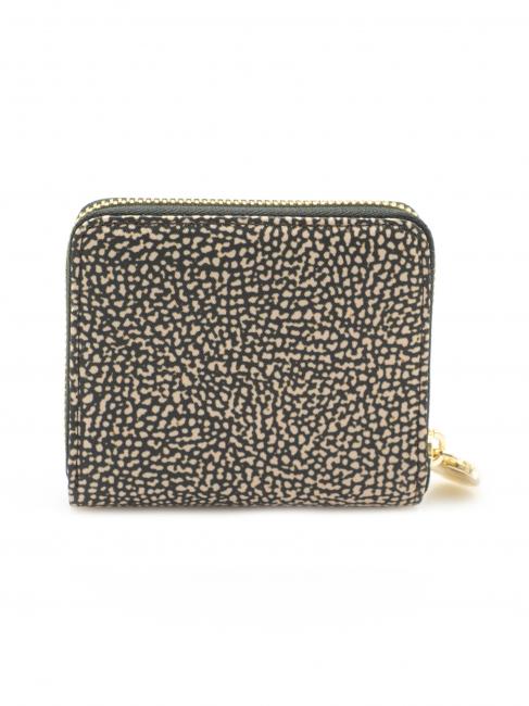 CLASSICA Geldb&ouml;rse mit mittlerem Rei&szlig;verschluss OP / NATUR / SCHWARZ - Reisetaschen