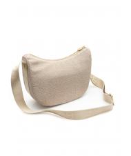 BORBONESE LUNA S Tasche mit Schultergurt Sand - Damentaschen - 2