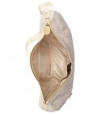 BORBONESE LUNA S Tasche mit Schultergurt Sand - Damentaschen - 5