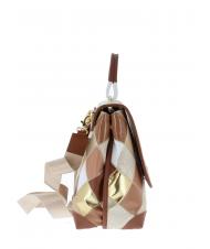 BRACCIALINI PATCH Handtasche, mit Schultergurt BEIGE - Damentaschen - 3