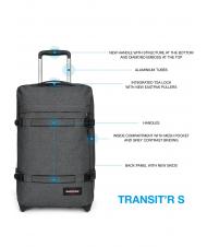 EASTPAK TRANSIT'R S Trolley f&uuml;r Handgep&auml;ck SchwarzDenim - Handgep&auml;ck - 5