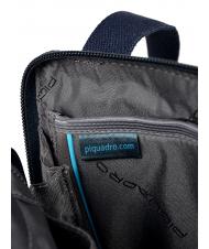 PIQUADRO B&uuml;rste P16-Linie CHEVRON BLAU - Umh&auml;ngetaschen Herren - 4