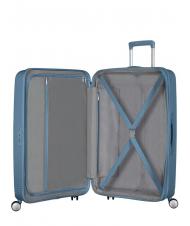 AMERICAN TOURISTER Trolley SOUNDBOX, gro&szlig;, erweiterbar steinblau - Harte Trolleys - 2