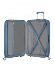AMERICAN TOURISTER SOUNDBOX SPINNER Mittlerer Trolley, erweiterbar steinblau - Harte Trolleys - 2