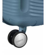 AMERICAN TOURISTER SOUNDBOX SPINNER Mittlerer Trolley, erweiterbar steinblau - Harte Trolleys - 8