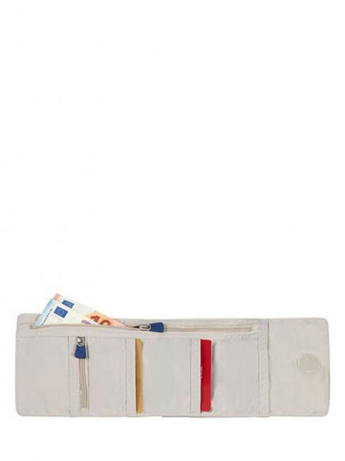 GLOBAL TRAVEL  GLOBAL TRAVEL Halsbeutel mit mehreren Taschen BEIGE - Reisezubeh&ouml;r