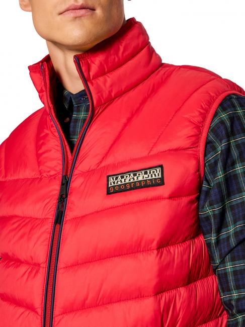 AERONS V 2 &Auml;rmellose Jacke roter Tango - &Auml;rmellose Jacken f&uuml;r M&auml;nner