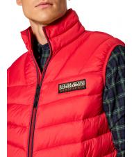 NAPAPIJRI AERONS V 2 &Auml;rmellose Jacke roter Tango - &Auml;rmellose Jacken f&uuml;r M&auml;nner - 3