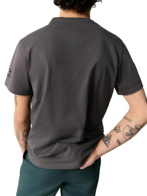 MINALF T-Shirt aus recycelter Baumwolle Asphalt - Herren-T-Shirts