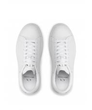 ARMANI EXCHANGE Sneaker in Haut Ledersneaker OP WEISS - Herrenschuhe - 4