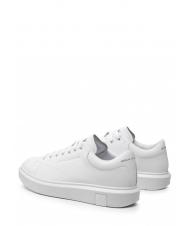 ARMANI EXCHANGE Sneaker in Haut Ledersneaker OP WEISS - Herrenschuhe - 5