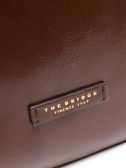 MADDALENA Einkaufstasche aus Leder BRAUN - Damentaschen