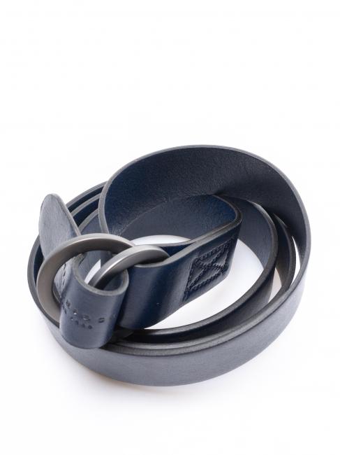 CASENTINO Hergestellt in Italien Lederg&uuml;rtel Kobalt Ruthenium - G&uuml;rtel