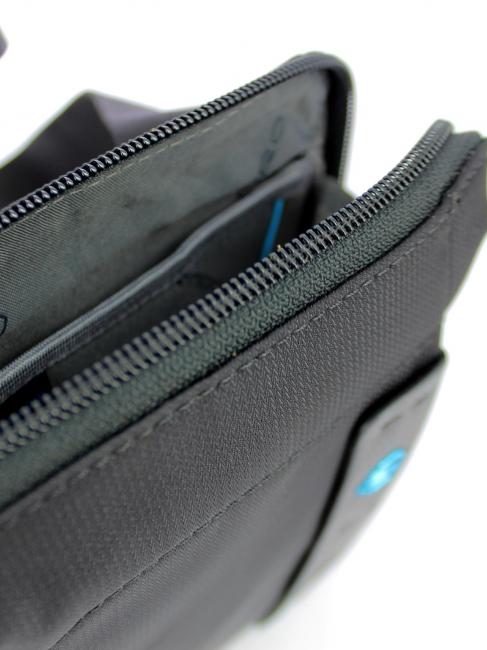 B&uuml;rste P16-Linie CHEVRON / SCHWARZ - Umh&auml;ngetaschen Herren