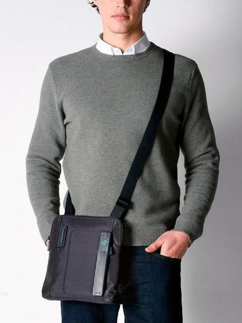 B&uuml;rste Linie PULSE P16, iPad-Halter CHEVRON / SCHWARZ - Umh&auml;ngetaschen Herren