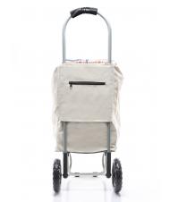 DIELLE CARRELLO PER LA SPESA L&ouml;sbar Sand - Einkaufswagen - 5