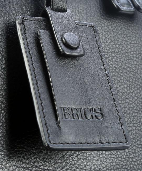 TORINO 15 "Laptop-Rucksack aus Leder Schwarz - PC-Rucks&auml;cke