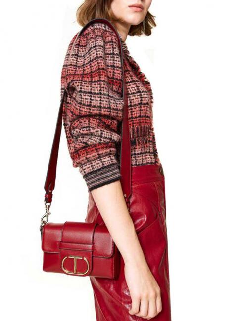 Borsa a tracolla mini con patta  Kirsche - Damentaschen