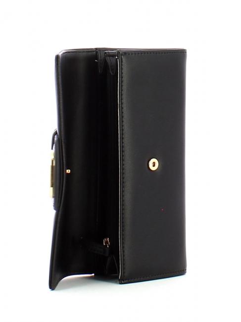 Geldb&ouml;rse Gro&szlig;artigmitpatta  Schwarz - Brieftaschen Damen
