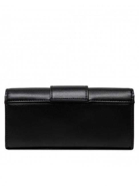 Geldb&ouml;rse Gro&szlig;artigmitpatta  Schwarz - Brieftaschen Damen