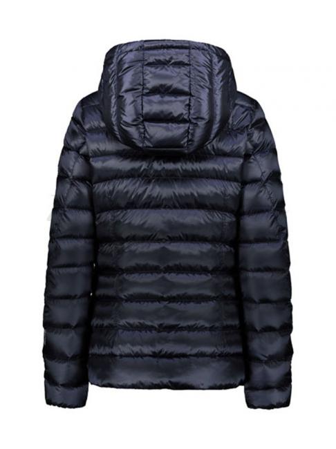 KRIZIA Daunenjacke mit Kapuze und Fell Marine / Dunkelmarine - Daunenjacken f&uuml;r Damen