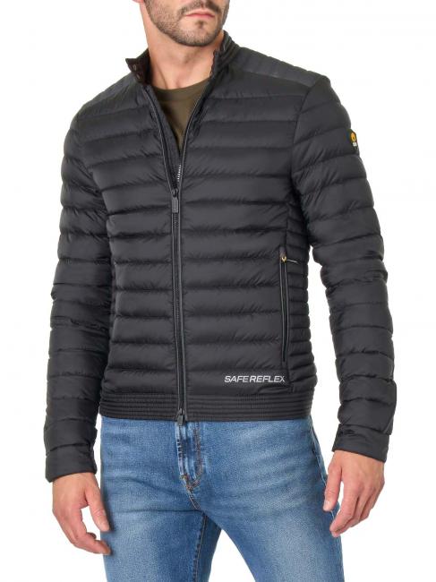 JEDO Kurze Daunenjacke mit Rei&szlig;verschluss asphaltp - Daunenjacken f&uuml;r Herren